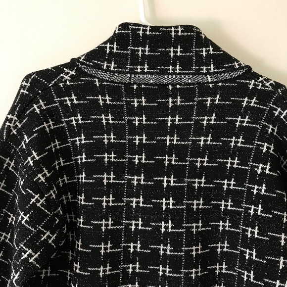 NWT Zara Metallic Sweater Jacket Cardigan with Jeweled Buttons - Picture 12 of 16